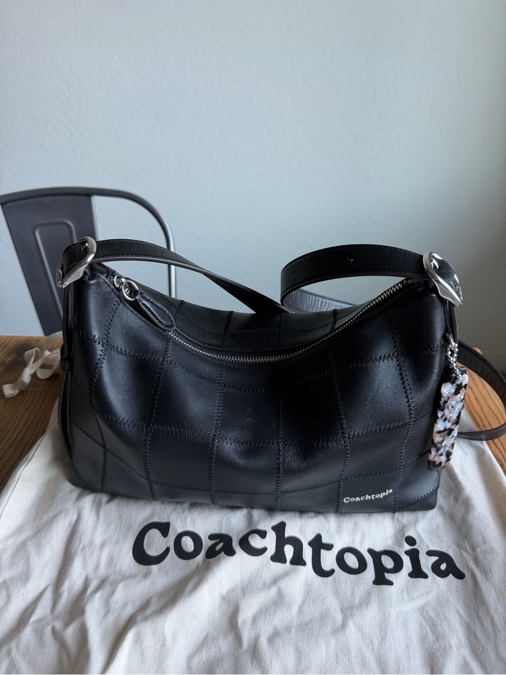 Coach Black Alter Ego Shoulder Bag - Coachtopia